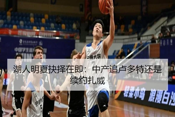 湖人明夏抉择在即：中产追卢多特还是续约扎威